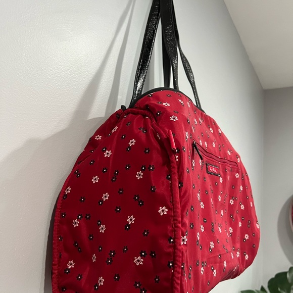 Vera Bradley Limited Edition Houndstooth Large Weekend Satchel Tote Travel Bag - Picture 13 of 17